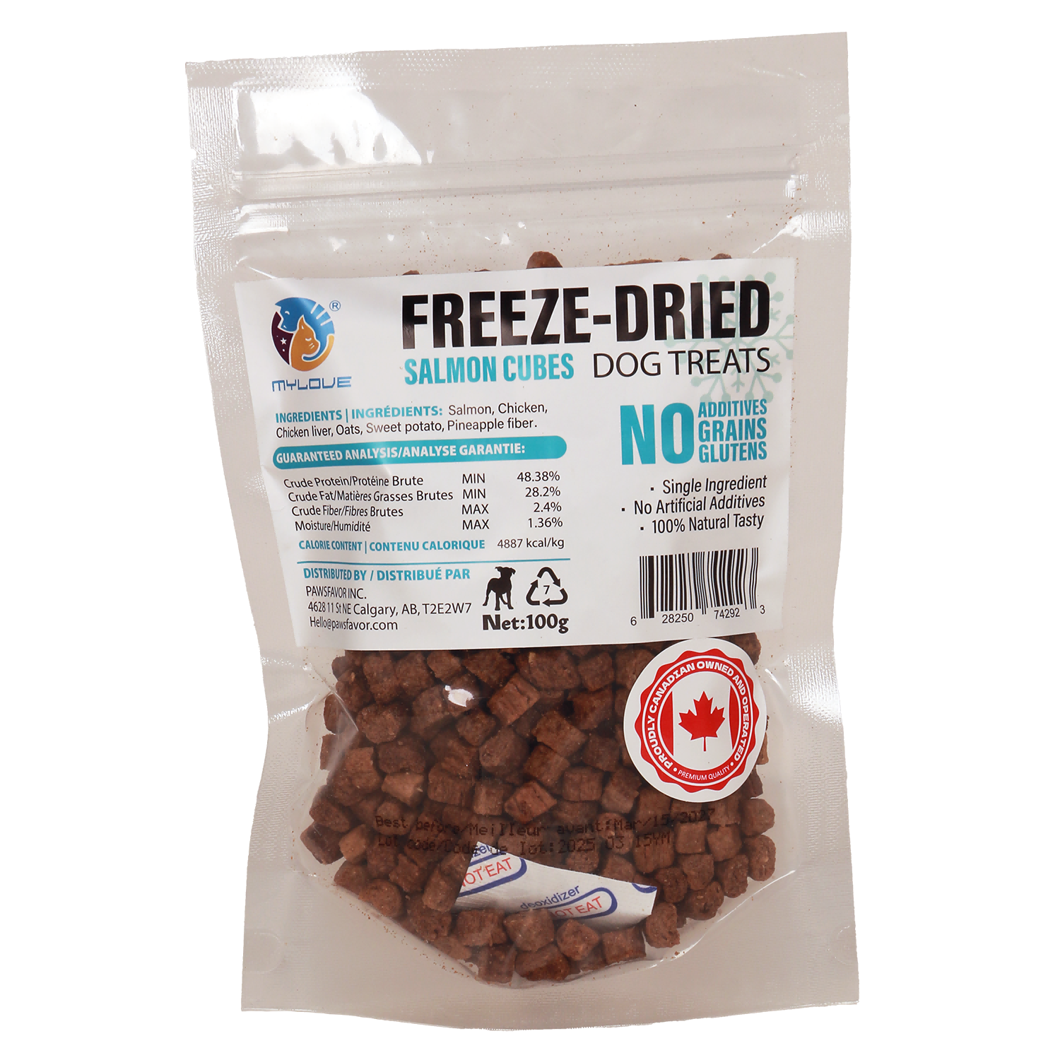 Mylove Freeze-Dried Salmon Bites for Dogs and Cats - Image 3