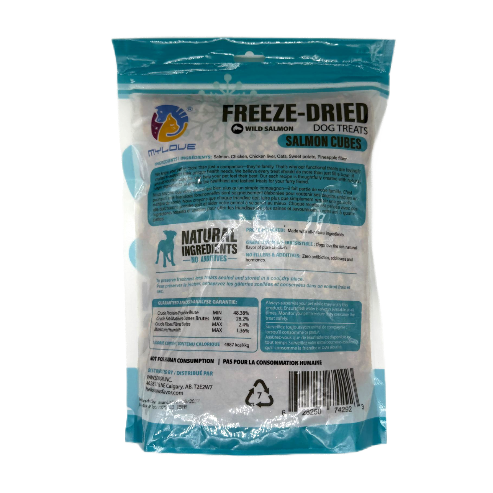 Mylove Freeze-Dried Salmon Bites for Dogs and Cats - Image 4